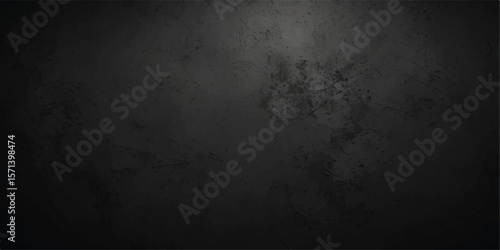 Dark, aged grunge concrete wall texture for a vintage design backdrop