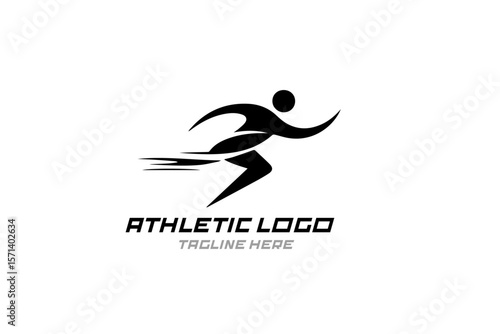 Minimal athletic logo