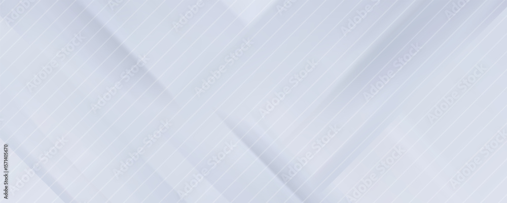 Obraz premium gray abstract background of realistic 3D lines and modern transparent spots