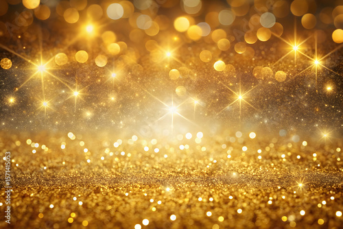 golden christmas background