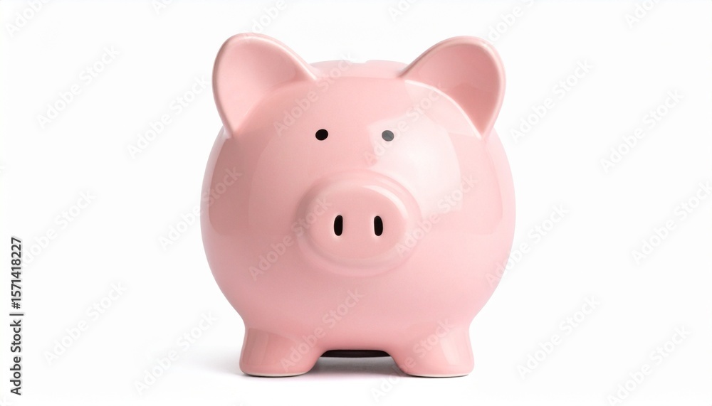 piggy bank isolated on white background piggy bank isolated on white background