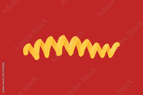 Pasta Types Illustration fusilli bucati