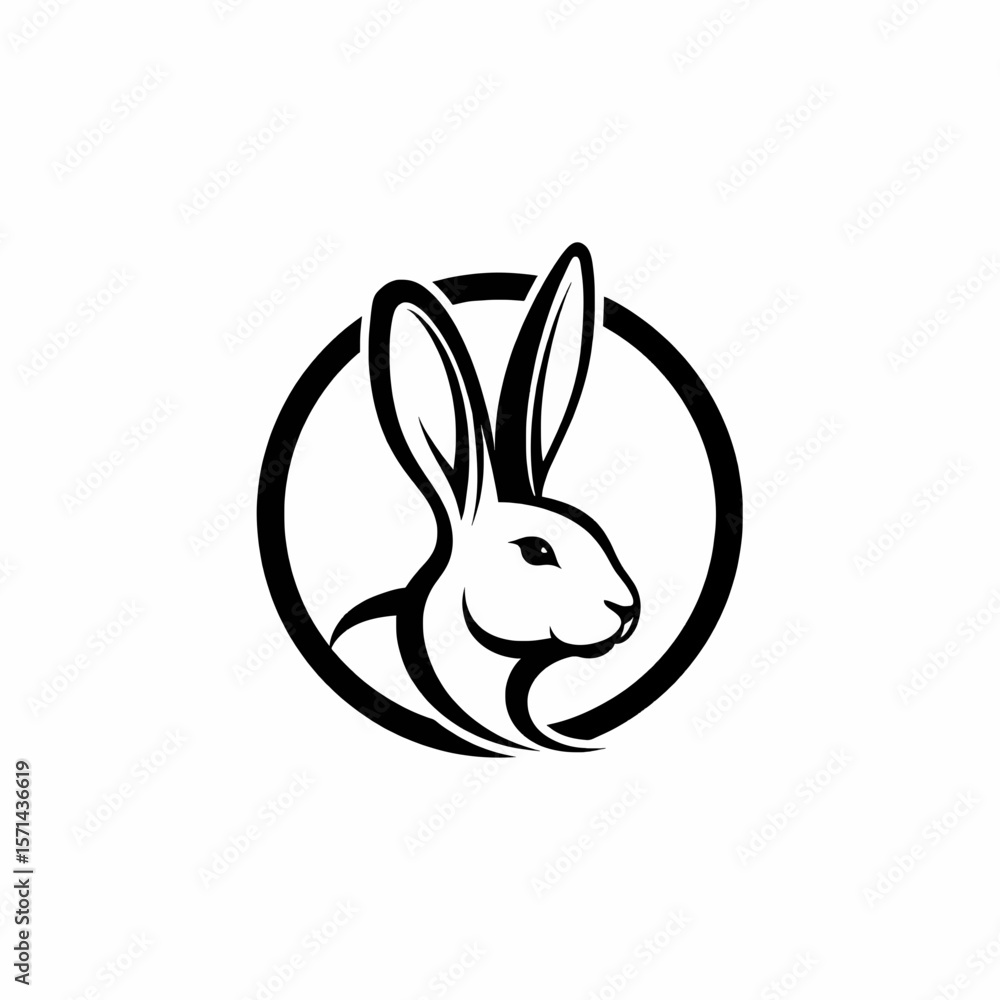 Obraz premium rabbit vector illustration vector
