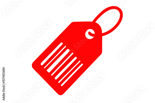 Vector Illustration of a Luggage Tag Icon
