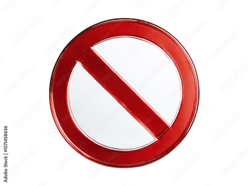 Red prohibition symbol with white background and black border circle, Isolated, Transparent Png Red prohibition symbol with white background and black border circle, Isolated, Transparent Png