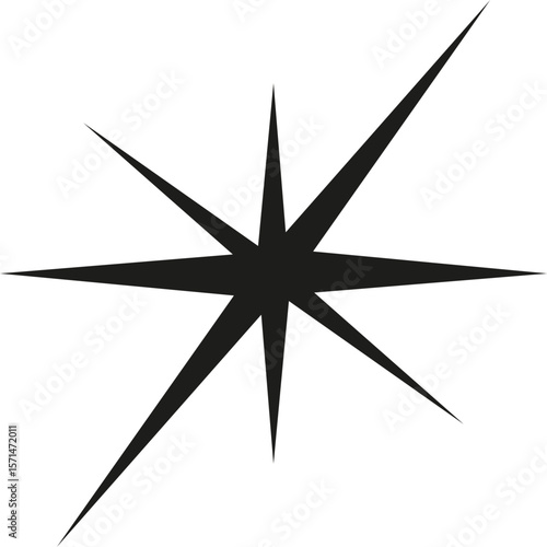 Black abstract shape. SVG. vector negro. creativo.