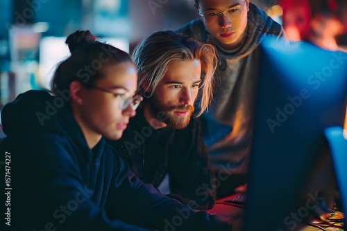 Designers Collaborating in Studio