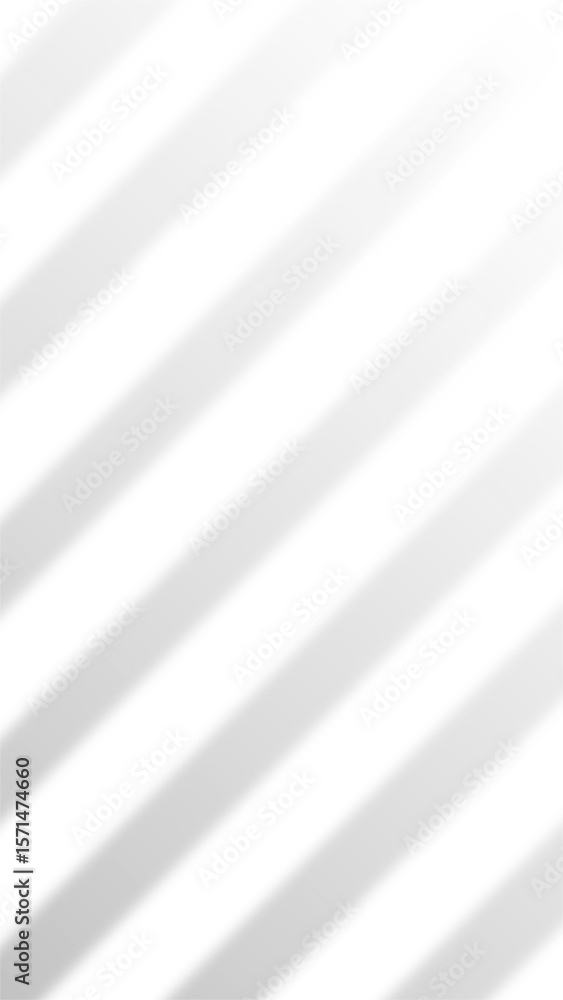 Fototapeta premium Diagonal White Stripes, Blurred Gradient, Soft Light, Abstract Background.