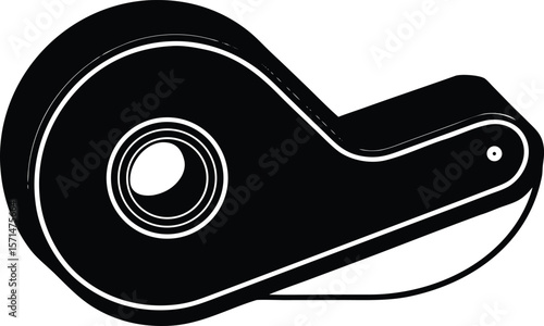 correction tape on white background.eps