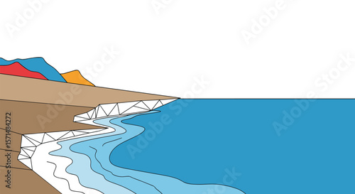 Understanding coastal erosion and landform dynamics along the seashore over time