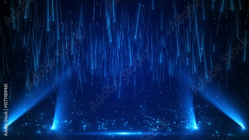 Wallpaper Mural 4K 3D animation shimmering glitter light particles, space radiant light flares. immersive visual event openers, cinematic presentations, music performances, award shows, fashion dynamic stage designs. Torontodigital.ca
