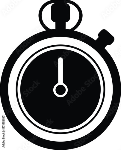 stop watch on white background.eps
