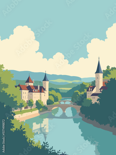 Tours, France – Loire River banks with châteaux and vibrant student culture