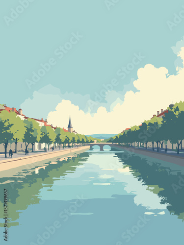 Argenteuil, France – Seine riverside and nods to Impressionist painting roots