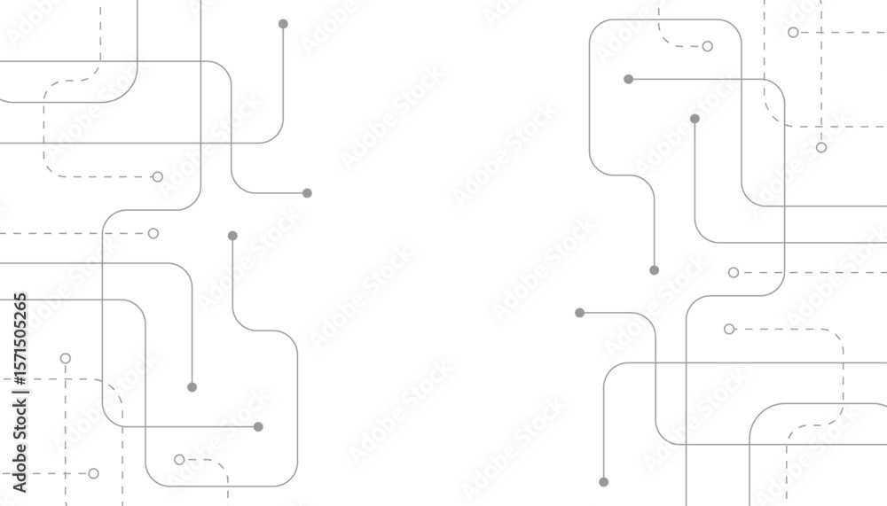 Obraz premium Technology abstract background with circuit board texture. Creative idea AI banner. Internet technology. Tech concept for poster, header, web banner, website, presentation.
