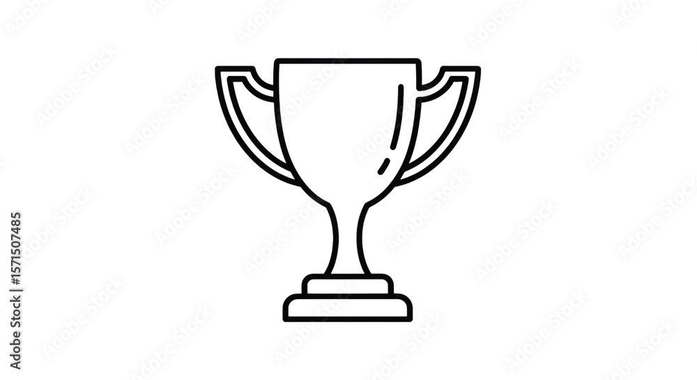 Trophy cup award isolated on a transparent background Trophy cup award isolated on a transparent background