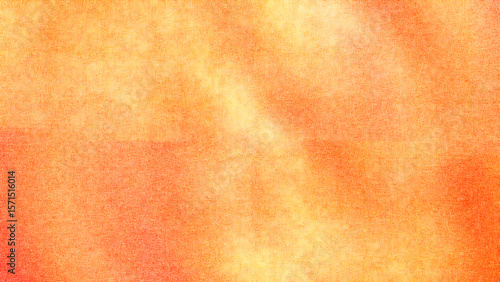 Obraz na plátně Warm orange and yellow watercolor texture background, perfect for gentle, artist