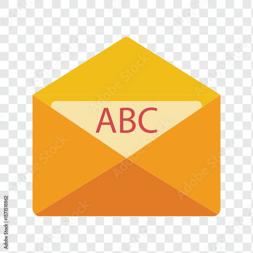 Set of mail envelope icon. E-mail icon, sign of an incoming unopened message. Vector illustration. eps 10