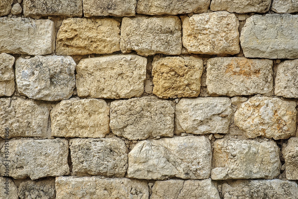 Fototapeta premium Seamless beige stone texture background with cinematic high-definition detail