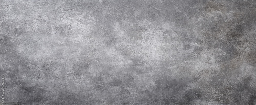 Fototapeta premium The textured gray background with an artistic concrete finish.