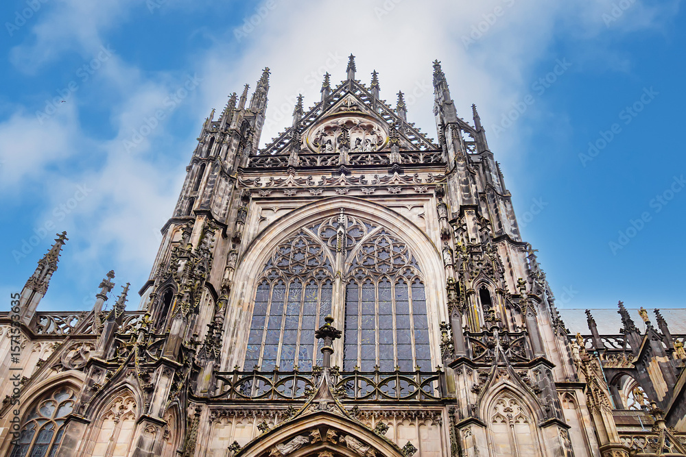 Fototapeta premium Roman Catholic Cathedral Church of St. John (Sint-Janskathedraal) of 's-Hertogenbosch (Den Bosch), the Netherlands.