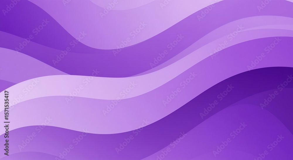 Fototapeta premium Abstract Purple Wave Background: Serene Shades of Violet