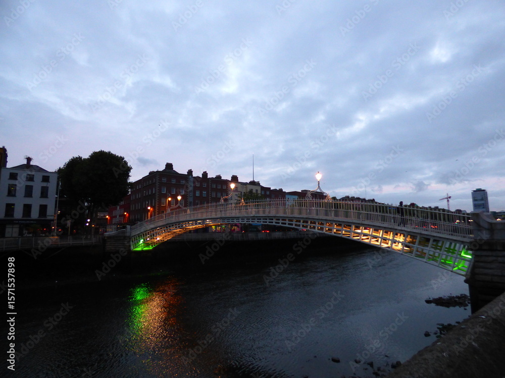 Fototapeta premium penny bridge Ireland