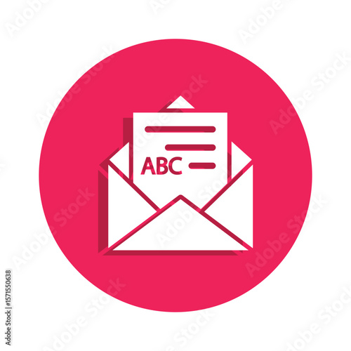 Set of mail envelope icon. E-mail icon, sign of an incoming unopened message. Vector illustration. eps 10
