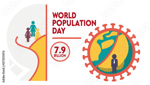 World population day concept