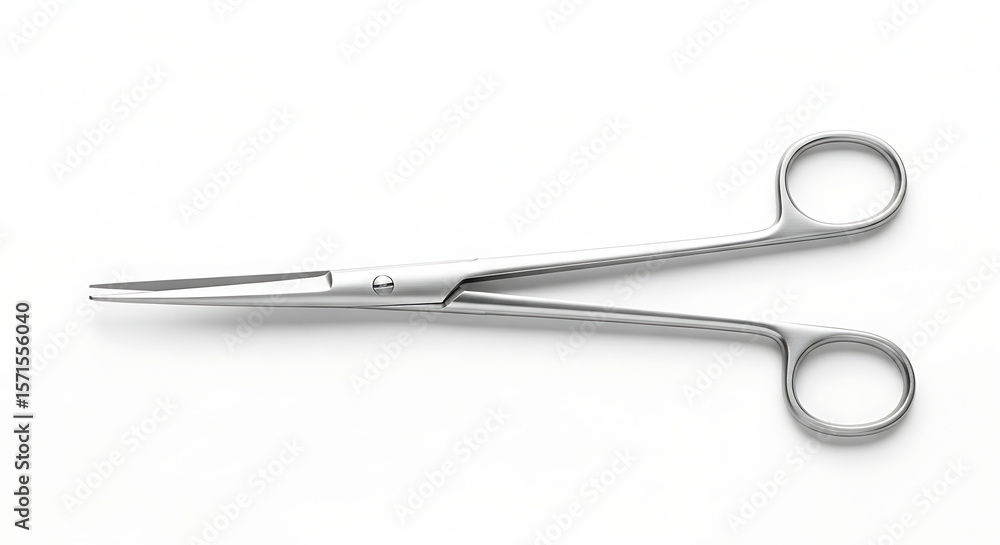 A surgical instrument, showcasing a precise design. A surgical instrument, showcasing a precise design.