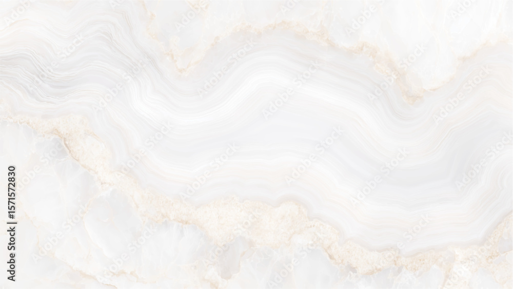 Obraz premium polished onyx marble with high resolution, plain marble background White grey marble texture background with high resolution, 