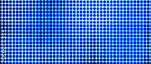 Mesmerizing blue halftone pattern creates a textured background ideal for abstract concepts and modern designs.
