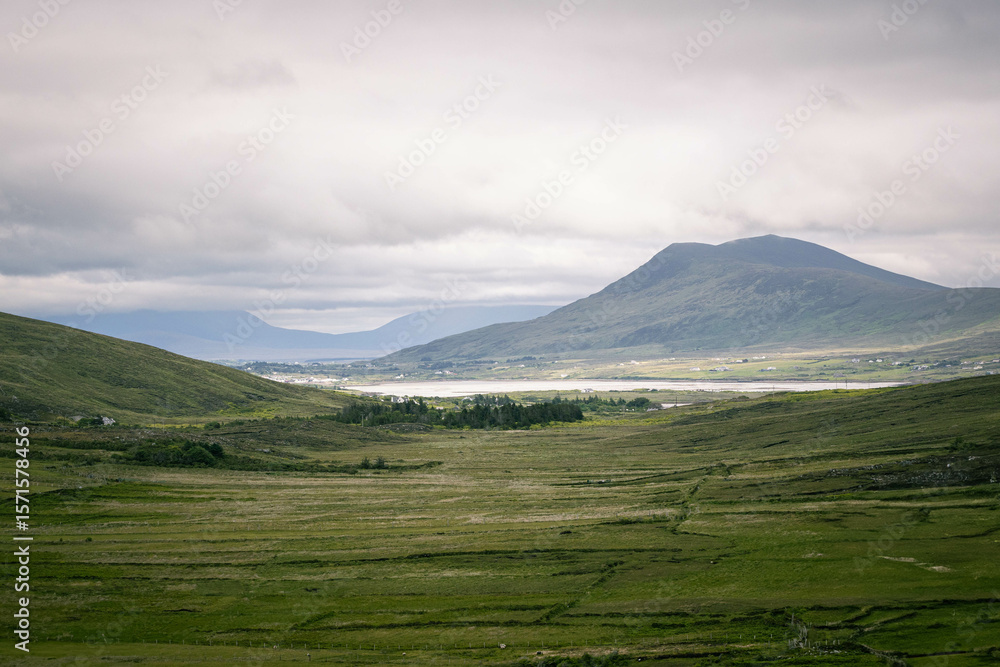 Fototapeta premium mountain landscape with clouds
