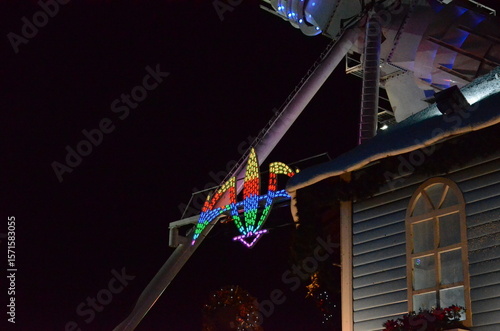 christmas tree with lights