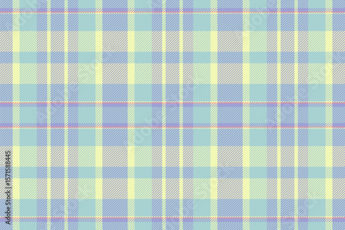 Pastel plaid pattern. A light airy, seamless tartan texture perfect for backgrounds, fabrics, or adding a classic touch to designs. Versatile