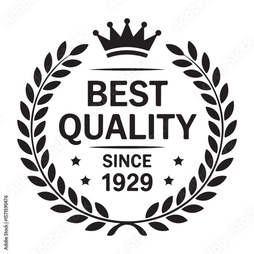 Best quality award emblem crown