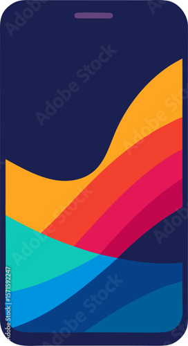 Modern Smartphone vendor icon set
