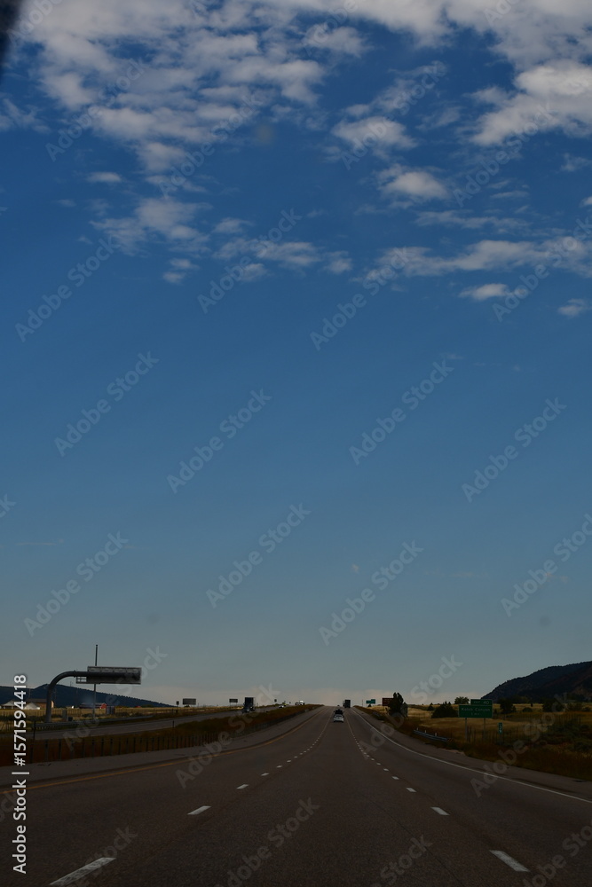 Fototapeta premium driving on the highway