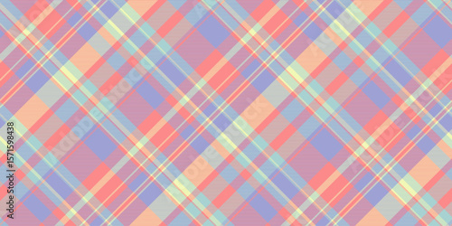 Pastel diagonal plaid pattern.  Perfect for textile design, website backgrounds, or stationery.  Subtle, soft colors create a calming, feminine aesthetic. Ideal for spring or summer projects.