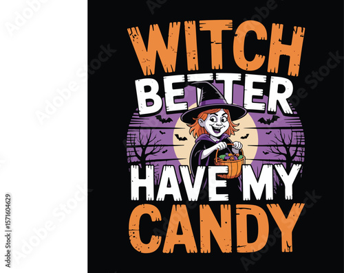 Spook up your style with our bold "Halloween T-shirt Design" – perfect for haunted nights, trick-or-treat fun, and costume parties! Ideal for POD platforms. Boo-tiful & bestselling!