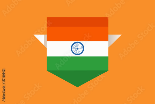 Free Download indian flag button - GFXLoad