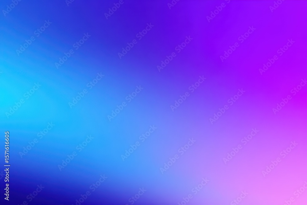 Fototapeta premium Cool blue and purple gradient background creates a serene digital atmosphere for creative projects and design