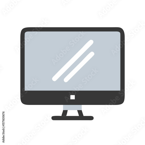 lcd monitor with a monitor