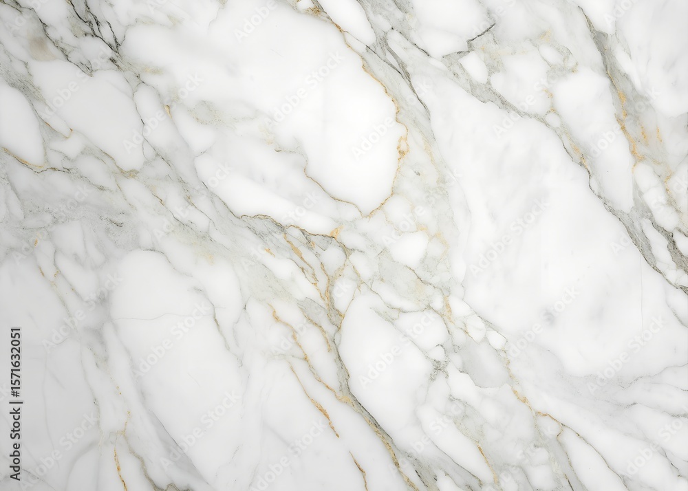 Obraz premium Polished Calacatta Texture for Luxurious Modern Interior Design and Decor Elements