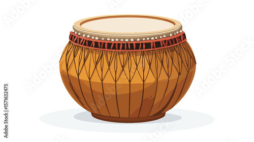 Traditional Indian Tabla Stroke Music Instrument for Cultural Performances and Music Classes