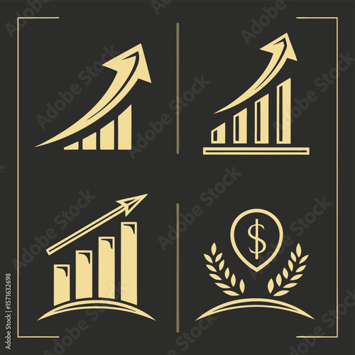 Man Climbing Career Ladder – Business Success Concept