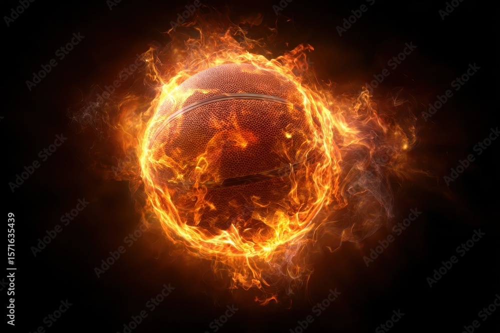 Glowing ball engulfed in flames radiating vibrant orange hues in a dark atmosphere creating a mesmerizing visual display of heat and energy Glowing ball engulfed in flames radiating vibrant orange hues in a dark atmosphere creating a mesmerizing visual display of heat and energy