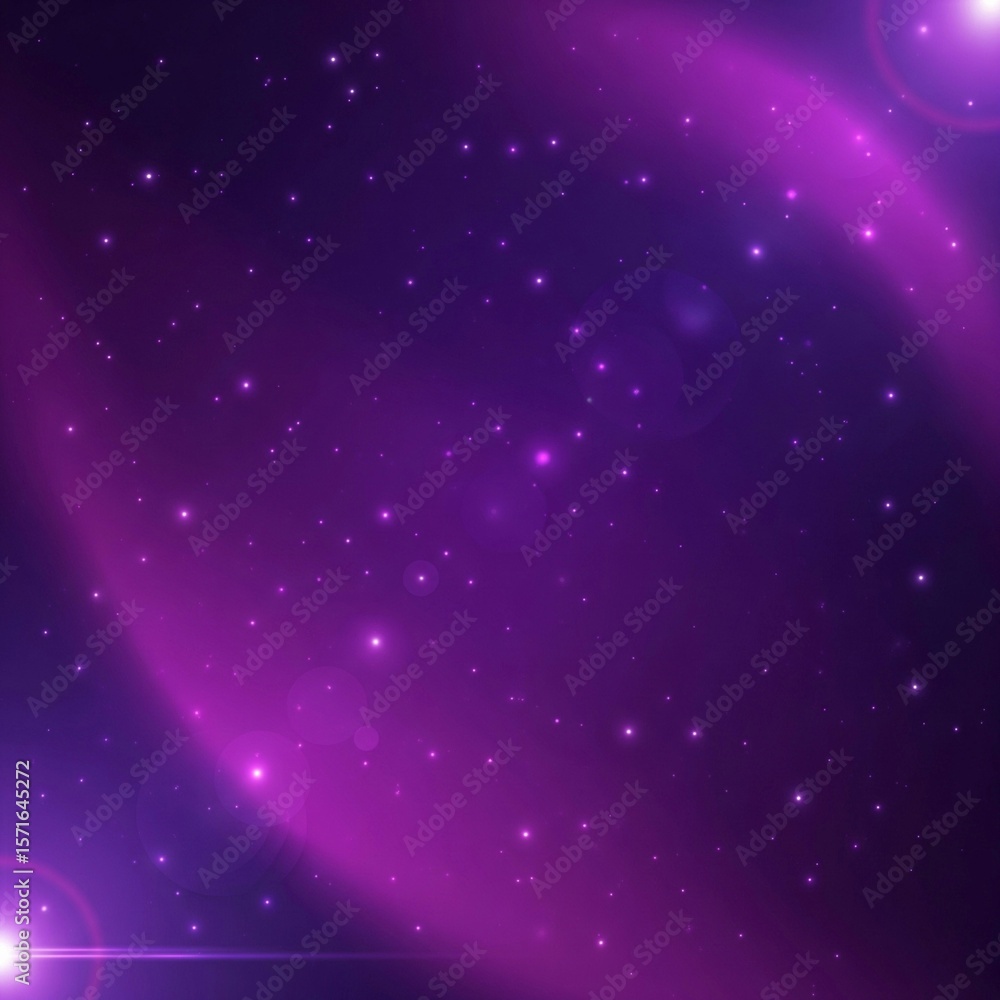 Fototapeta premium Dreamy Galaxy Gradient Background with Indigo and Violet Tones