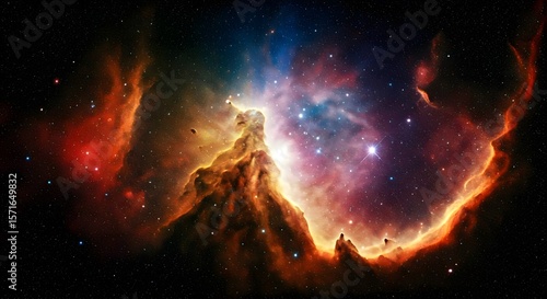  A cosmic sky with glowing nebulae.jpg