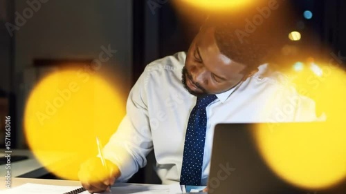 Night work focused person late